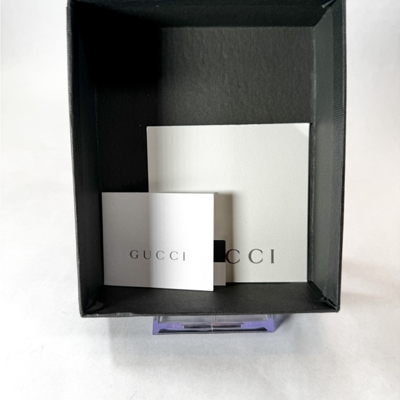 Gucci Beige Leather Bifold Wallet w/ Gold Horsebit G-Made in Italy-Box & Dusty - Picture 4 of 15